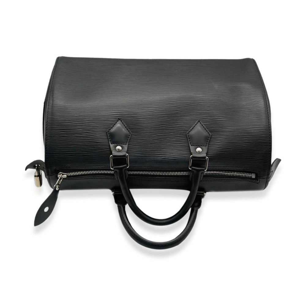 LOUIS VUITTON Epi Speedy 40 in Black - Picture 8 of 14